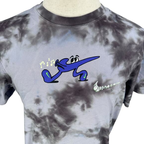 Nike Festival Revolution T-Shirt Men’s Medium Purple Tie-Dye Cotton Short Sleeve - Picture 2 of 11